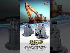 Случай CX210B KRJ17131 Глобальный насос экскаватора KRJ6199 K3V112DP-XDPR-9Y00 для шахтных площадок