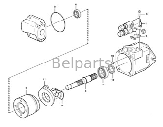 VOE 15043827 Беллечасти экскаватор электронный клапан управления A35E A40E EW160D L110G MT2000 SD115 Для аккумулированного мусоровоза