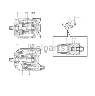 VOE 11708076 Управление экскаватором Vavle A35F FS A35F/G A35F/G FS A40F FS A40F/G A40F/G FS Для аккумулируемого мусоровоза
