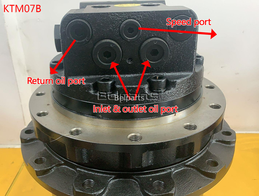 Belparts Travel Motor Assy TM07B R60 DH55 R55-9 31M8-40010 Для деталей экскаваторов