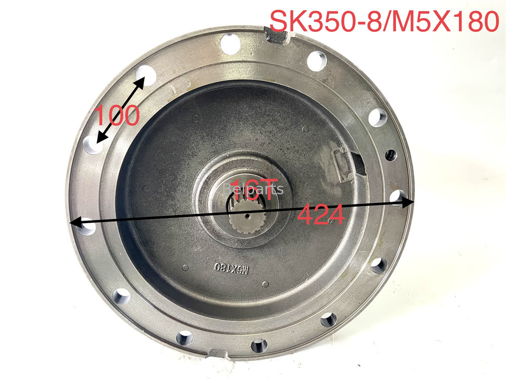 Кобелько M5X180 SK350-8 CX370 Свинговый мотор для экскаватора Свинговый мотор мини