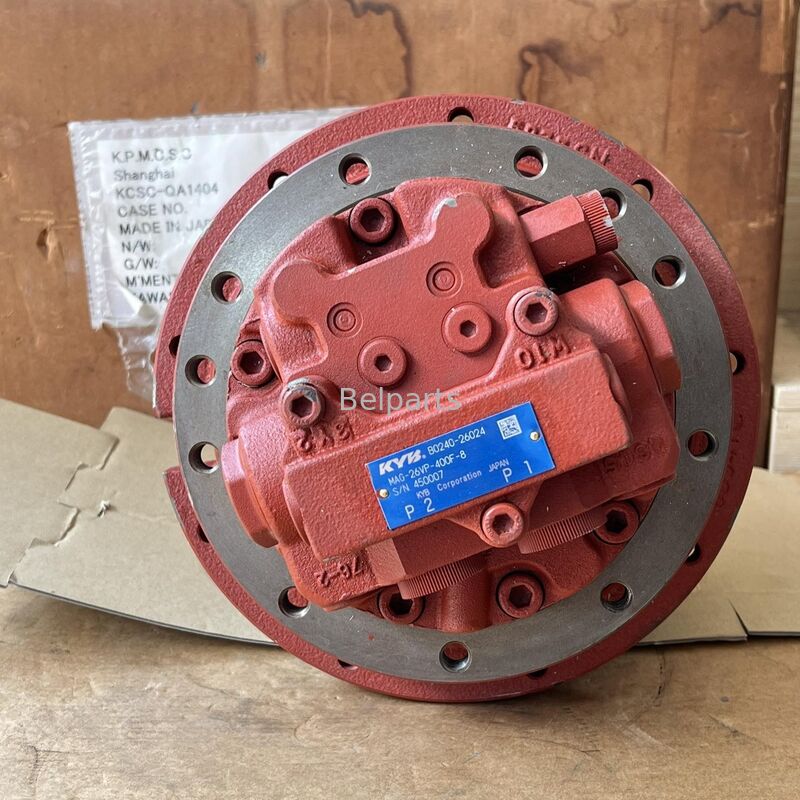 Конечный привод для мини-экскаватора Kubota KX121-2 KX121-2S, запчасти KYB MAG-26VP-400F-8, ходовой двигатель B0240-26024 RD108-61600 RD108-61802 RD128-92700 RD108-61606