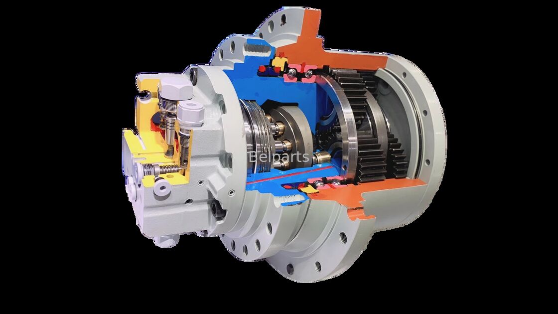 Конечный привод для PC650-1 KOMATSU Части экскаватора 209-27-00043 209-27-00042 209-27-00041 209-27-00040 Гидравлический привод Редуктор двигателя