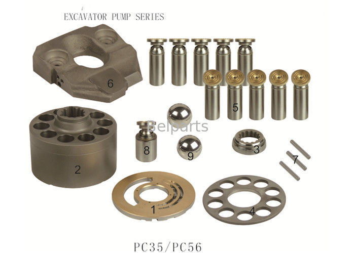 Части мотора частей PC35 PC56 экскаватора Belparts 708-3S-00512 запасные гидравлические