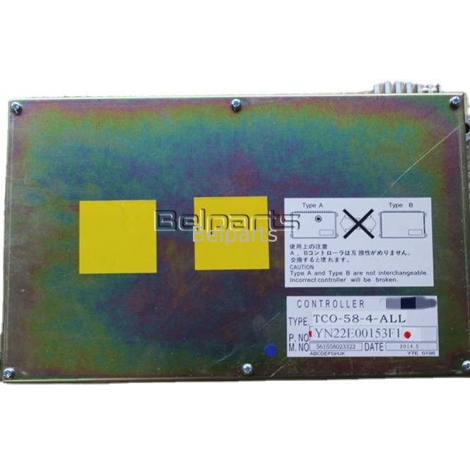 Доска компьютера регулятора YN22E00153F1 двигателя двигателей SK210-6 SK210-6E SK200-6E машинного оборудования для экскаватора