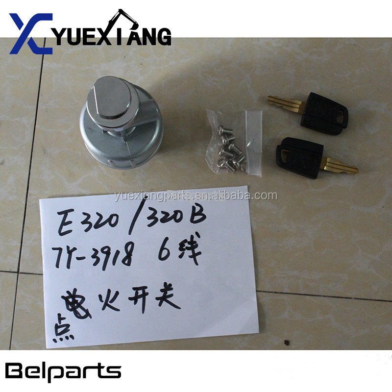 Экскаватор 307 308C 312 Belparts 320 электрических 6 линий 320C переключает стартер зажигания начала E320B E320C 7Y-3918 жары группы