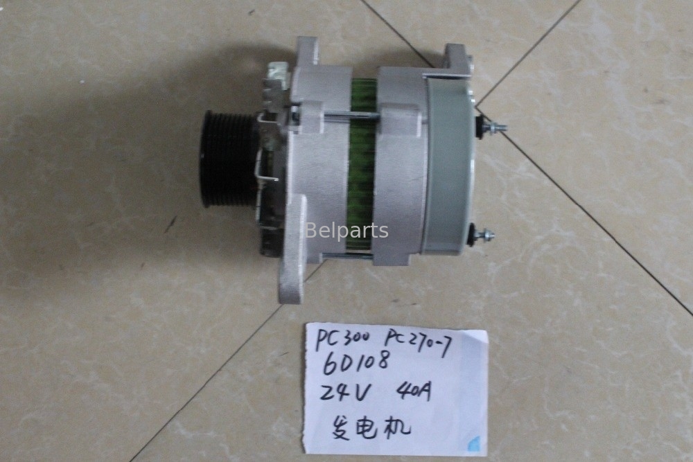 Генератор 0-33000-6511 альтернатора 6D108 600-821-6160 двигателя частей PC300-6 PC270-7 PC300-5 PC300-7 экскаватора Belparts
