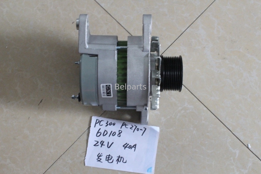 Генератор 0-33000-6511 альтернатора 6D108 600-821-6160 двигателя частей PC300-6 PC270-7 PC300-5 PC300-7 экскаватора Belparts
