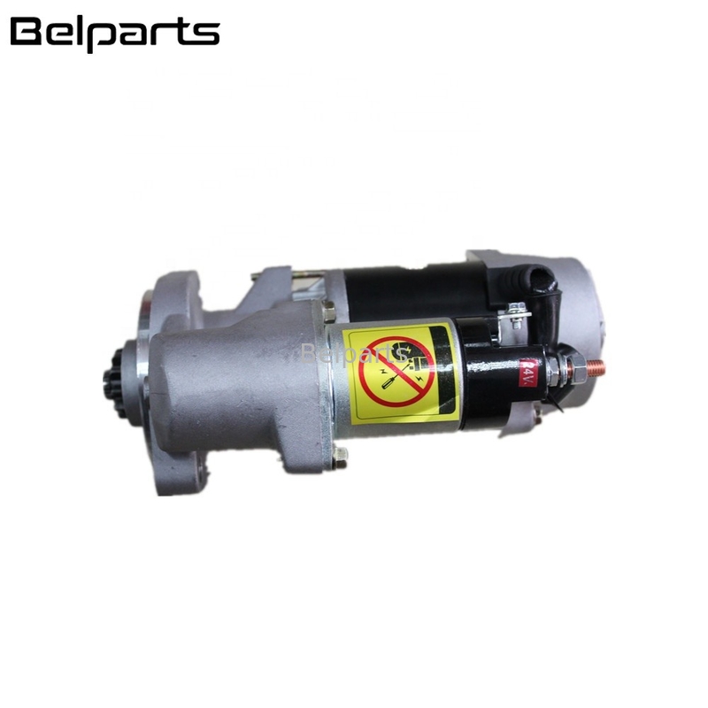 Мотор стартера двигателя J08C J05C J05E VH281002894A VH28100E0080 24V запасных частей SK200-8 SK330-8 экскаватора Belparts